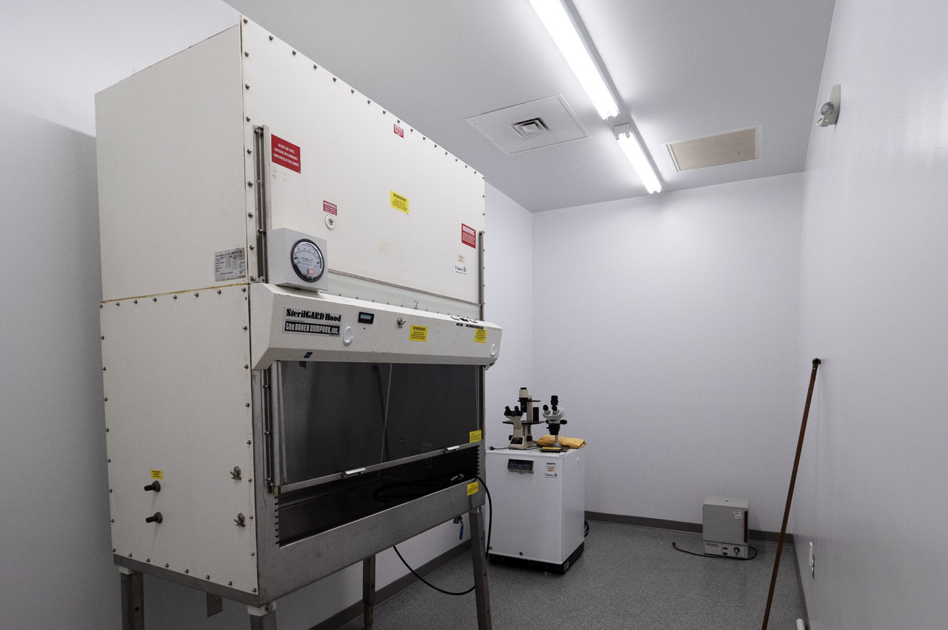 Shared lab equipment available to members