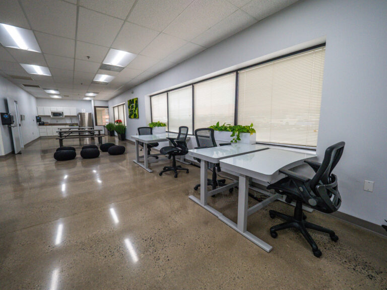 Coworking and lounge space
