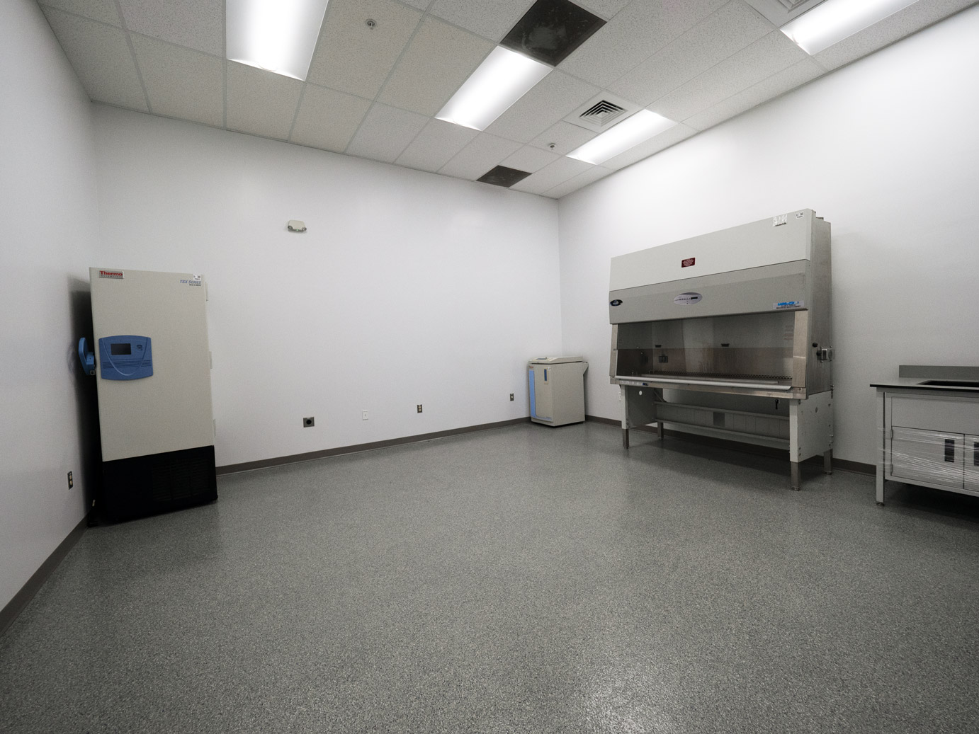 Move-in-ready lab bench at I-270 Tech Labs